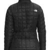 Tracy Spiridakos Chicago Fire S11 Black Quilted Jacket Back