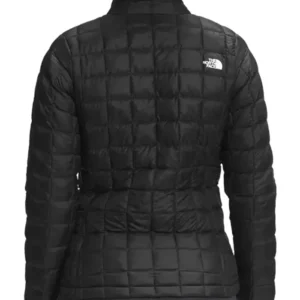 Tracy Spiridakos Chicago Fire S11 Black Quilted Jacket Back