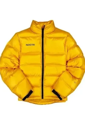 Travis Kelce Yellow Puffer Jacket On Sale