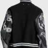 Wrong LV The Kid Laroi Black Varsity Jacket Backside