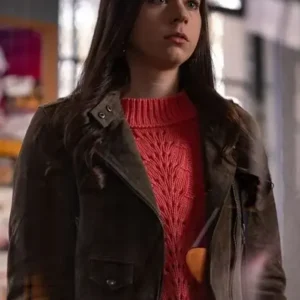 Yellowjackets Callie Sadecki Suede Leather Jacket