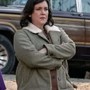 Yellowjackets Melanie Lynskey Shearling Jacket