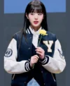 Yonsei University Blue Varsity Jacket On Sale