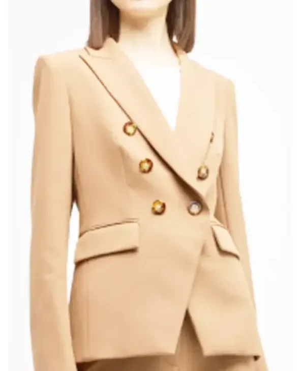 A.J. Cook Criminal Minds Evolution S17 Brown Jacket For Sale