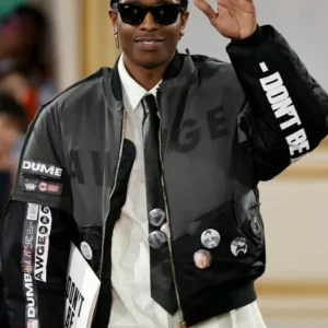 ASAP Rocky Paris Fashion Week Bomber Jacket On Sale