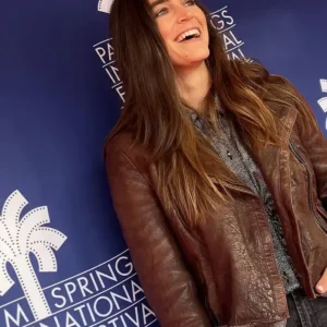 Adrienne Ackerman Ezra Brown Biker Leather Jackets
