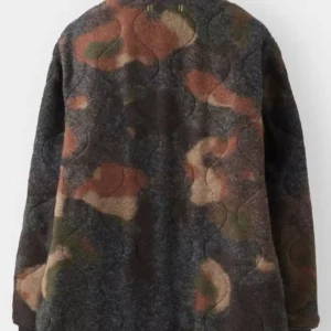 All American S06 Spencer James Camo Print Wool Jacket