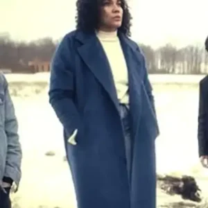 Allison Hargreeves The Umbrella Academy Blue Wool Trench Coat