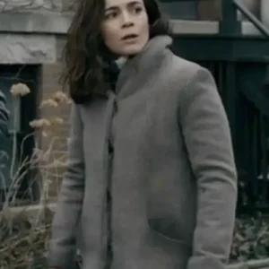 Amanda Lucas Dark Matter 2024 Wool Trench Coat