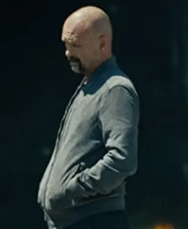 Andrew Howard Mayor Of Kingstown Grey Bomber Jacket