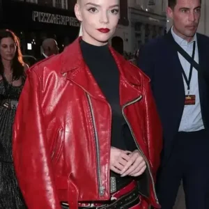 Anya Taylor Joy Furiosa A Mad Max Saga Premiere Leather Jacket