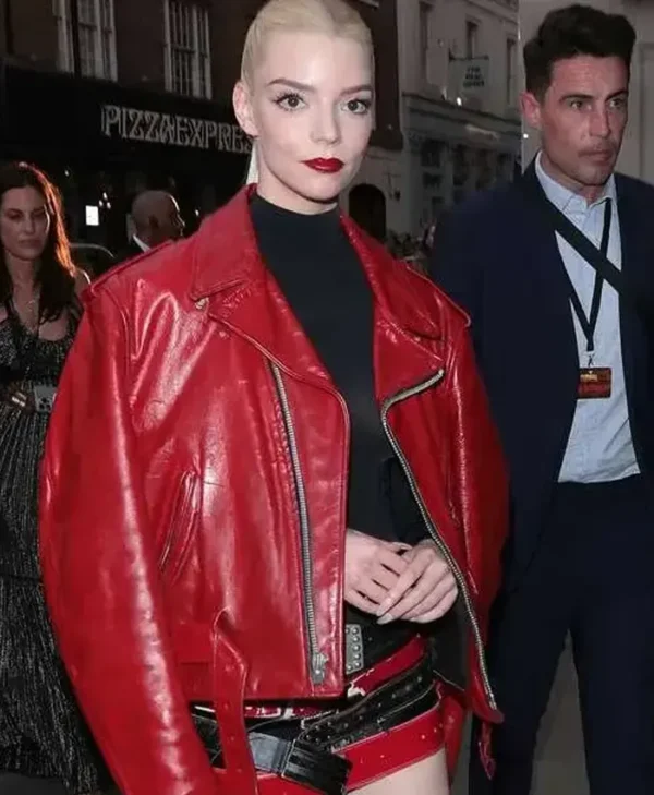 Anya Taylor Joy Furiosa A Mad Max Saga Premiere Leather Jacket