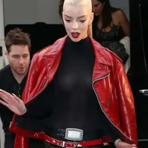 Anya Taylor Joy Furiosa A Mad Max Saga Premiere Leather Jacket For Sale