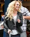 BRITNEY SPEARS LEATHER JACKET