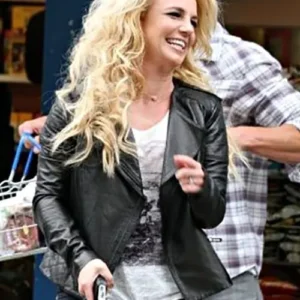 BRITNEY SPEARS LEATHER JACKET