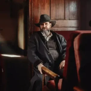 Bartender The Outlaws Black Long Coat