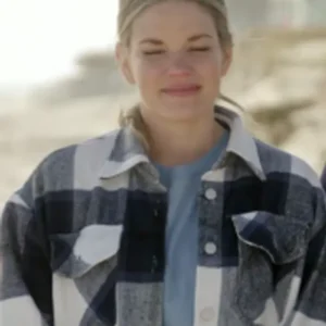 Battle on the Beach S04 Sam Checkered Shacket