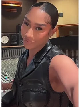 Bia Releases Cardi B Diss Track After Cardi Black Leather vest