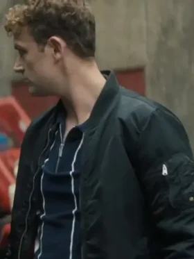 Bodkin S01 Sean OShea Black Bomber Jacket