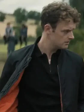 Bodkin S01 Sean OShea Black Bomber Jacket For Sale