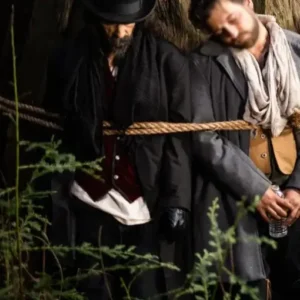 Boone Collins The Outlaws Black Long Coat