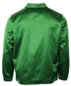 Brooklyn Dodgers 1937 Satin Windbreaker Green Jacket Back