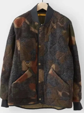 Buy All American S06 Spencer James Camo Print Wool Jacket