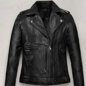 Buy Cameron Diaz Black Biker Leather Jacket For Sale Men And Women