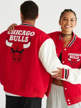 Buy Chicago Bulls NBA x Aeropostale Varsity Jacket