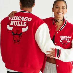 Buy Chicago Bulls NBA x Aeropostale Varsity Jacket