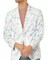 Buy Edward Lee Top Chef Season 21 White Floral Blazer