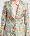 Buy Elsbeth Tascioni TV Series Elsbeth Season 1 Episode 10 2024 Carrie Preston Floral Print Jacquard Blazer
