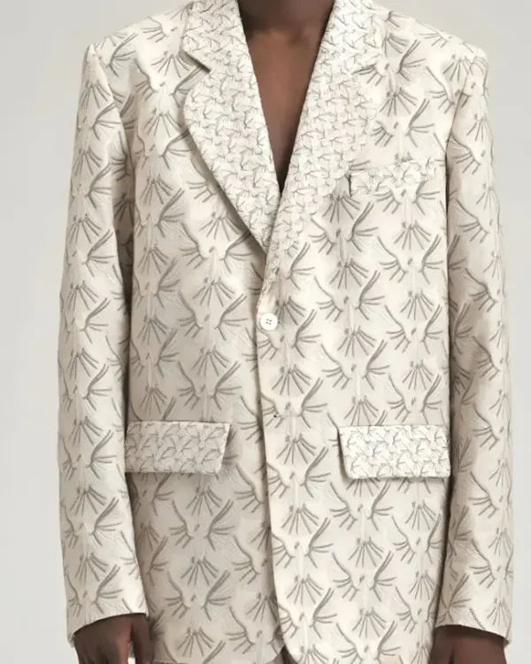 Buy Emily in Paris S04 Samuel Arnold Printed Tulle Coat