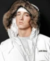 Buy Eminem White Parka Jacket For Sale Men And Women