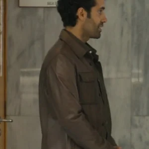 Buy Gangs Of Galicia 2024 Tamar Novas Two Chest Pockets Brown Jacket