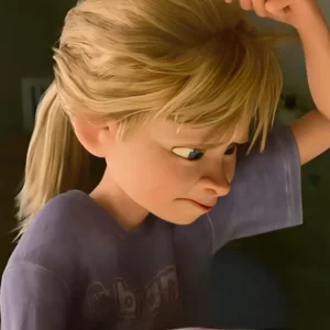 Buy Inside Out 2 Riley Andersen Purple T Shirt