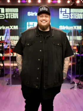Buy Jelly Roll Visits SiriusXM Black Denim Vest