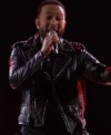 Buy John Legend The Voice S25 Finale Black Studded Jacket