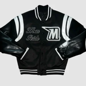 Buy Morgan State HBCU Pride Snap Tab Black Varsity Jacket
