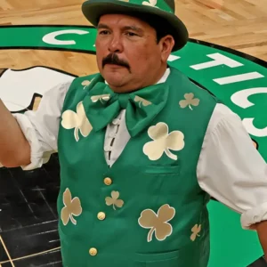 Buy NBA Finals Media Day Guillermo Rodriguez Green Vest