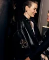 Buy Sarah Paulson Met Gala After Party 2024 Black Leather Jacket