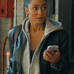 Buy Sullivans Crossing S02 Lindura Leather Bomber Jacket 