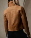Buy Sullivans Crossing S02 Maggie Sullivan Suede Leather Jacket