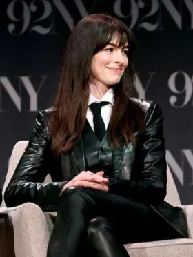 Buy The Idea Of You 2024 Anne Hathaway Leather Jacket