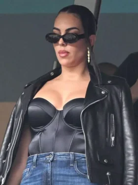 Buy UEFA EURO 2024 Georgina Rodriguez Biker Jacket