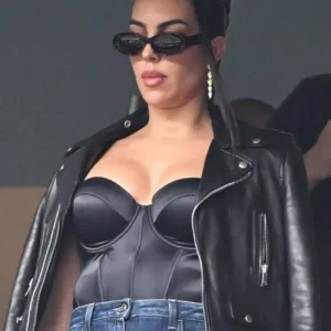 Buy UEFA EURO 2024 Georgina Rodriguez Biker Jacket