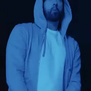 Buy Video Em­inem Dark­ness Em­inem Grey Hood­ie For Sale