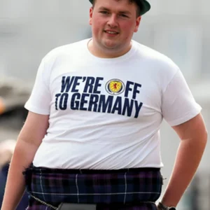 Buy Were Off To Germany White Shirt