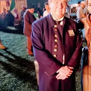 Cabrini Greg Robbins Cotton Long Coat