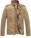 Cal Jones Sullivans Crossing S02 Cotton Military Jacket